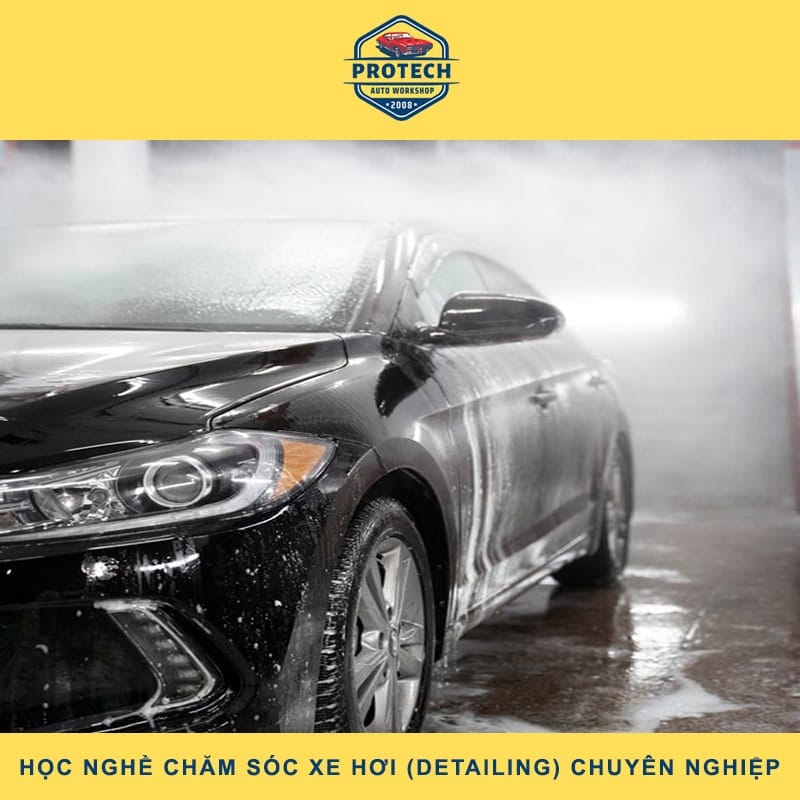 Học nghề chăm sóc xe hơi (Detailing) chuyên nghiệp 2025