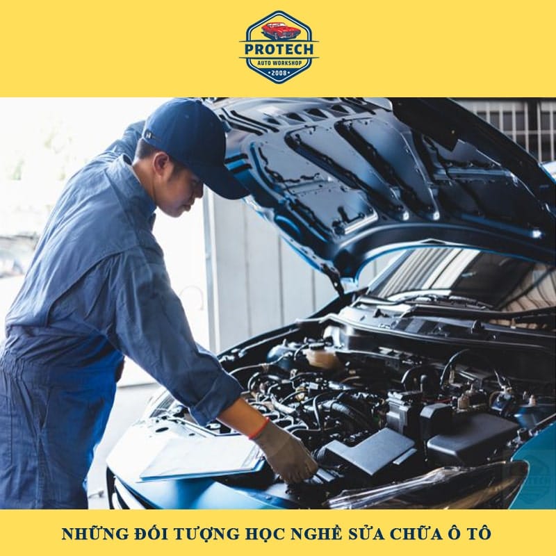 Những đối tượng học nghề sửa chữa ô tô