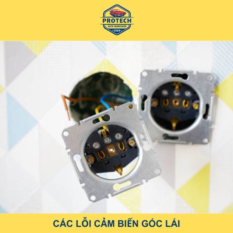 Các lỗi thường gặp của cảm biến góc lái
