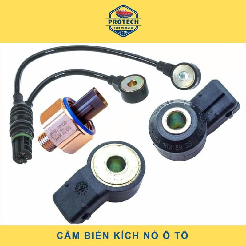 Cảm biến kích nổ: Cấu tạo, nguyên lý & lỗi thường gặp