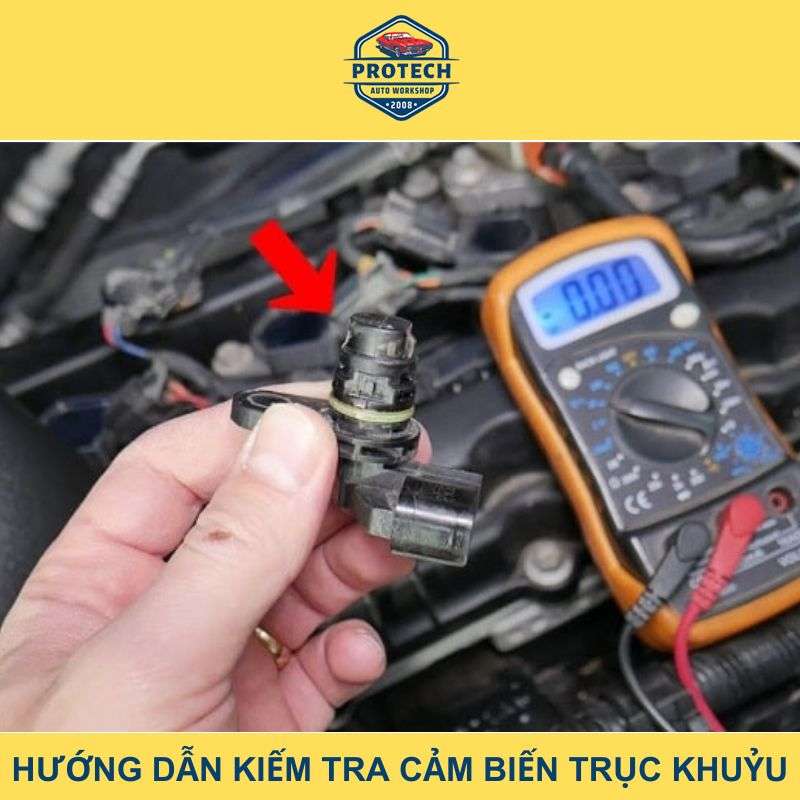 Hướng dẫn cách kiểm tra cảm biến trục khuỷu chính xác