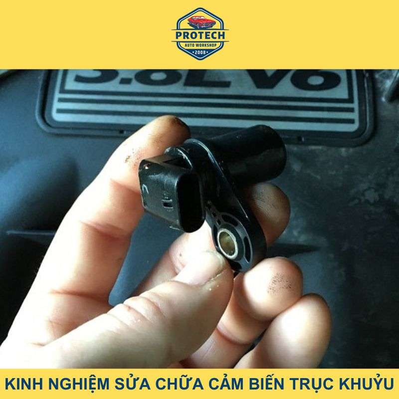 Auto Protech chia sẻ kinh nghiệm sửa chữa cảm biến vị trí trục khuỷu thực tế