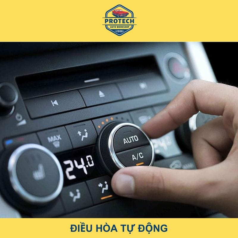 Hệ thống điều hòa không khí trên ô tô tự động
