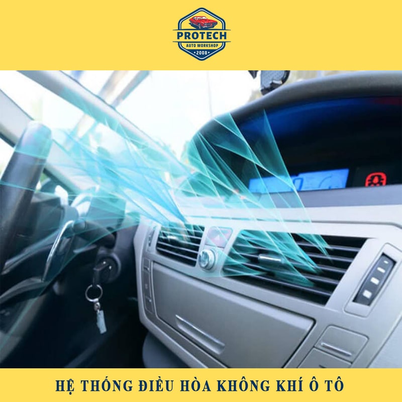 Hệ thống điều hòa không khí ô tô | Phân loại, lưu ý sử dụng