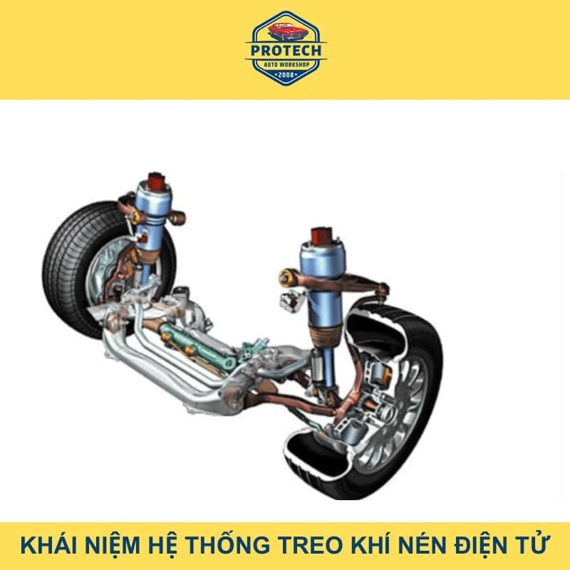 Hệ thống treo khí nén điện tử là gì?