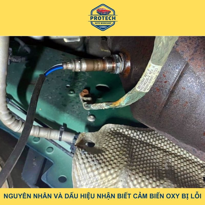 Nguyên nhân và dấu hiệu nhận biết cảm biến oxy bị lỗi