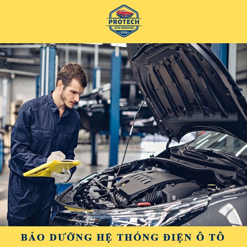 Bảo dưỡng hệ thống điện ô tô gồm hạng mục nào?