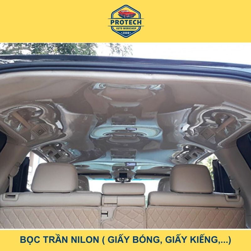Bọc trần xe nilon