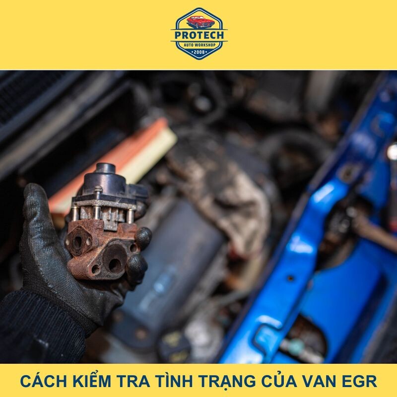 Cách kiểm tra tình trạng của van EGR