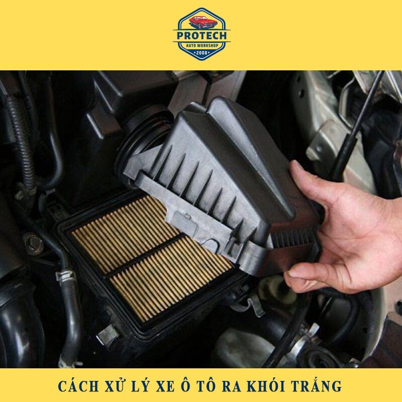 Hướng dẫn cách xử lý xe ô tô ra khói trắng