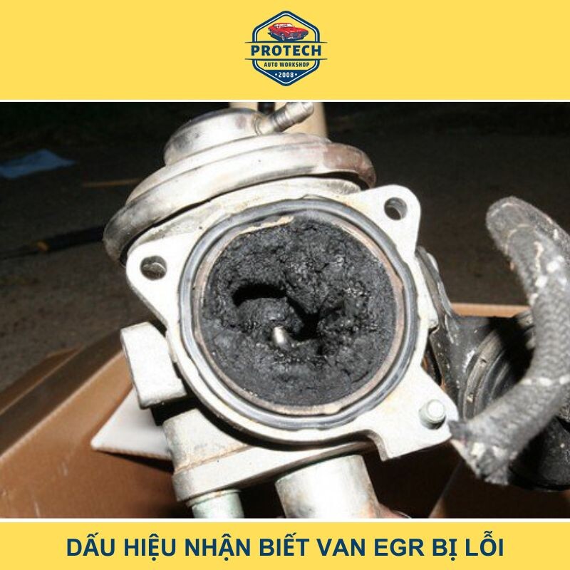 Dấu hiệu nhận biết van EGR bị lỗi