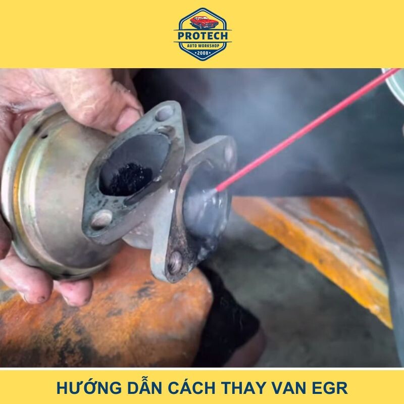 6 bước thay van EGR đúng cách
