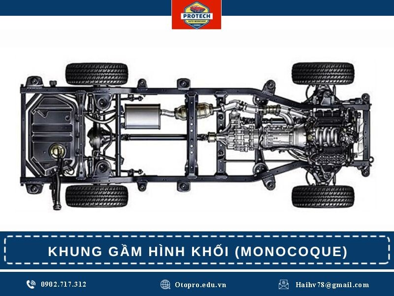 Khung gầm hình khối (Monocoque)