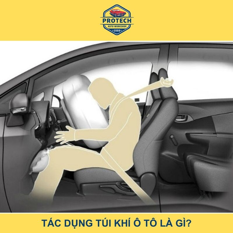 Tác dụng của túi khí ô tô
