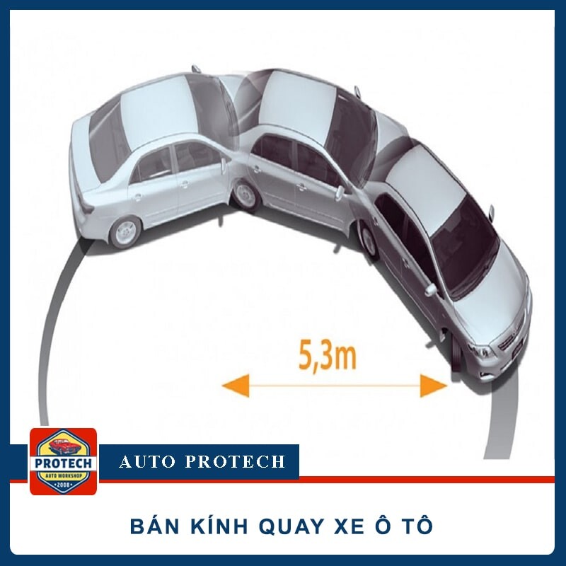 Bán kính quay xe ô tô là gì? Công thức tính chính xác