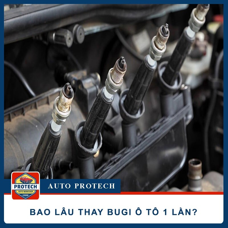 Bao lâu thay bugi ô tô 1 lần? #5 dấu hiệu cần thay bugi