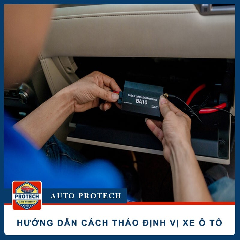 [CHIA SẺ] Cách tháo định vị xe ô tô đơn giản, an toàn