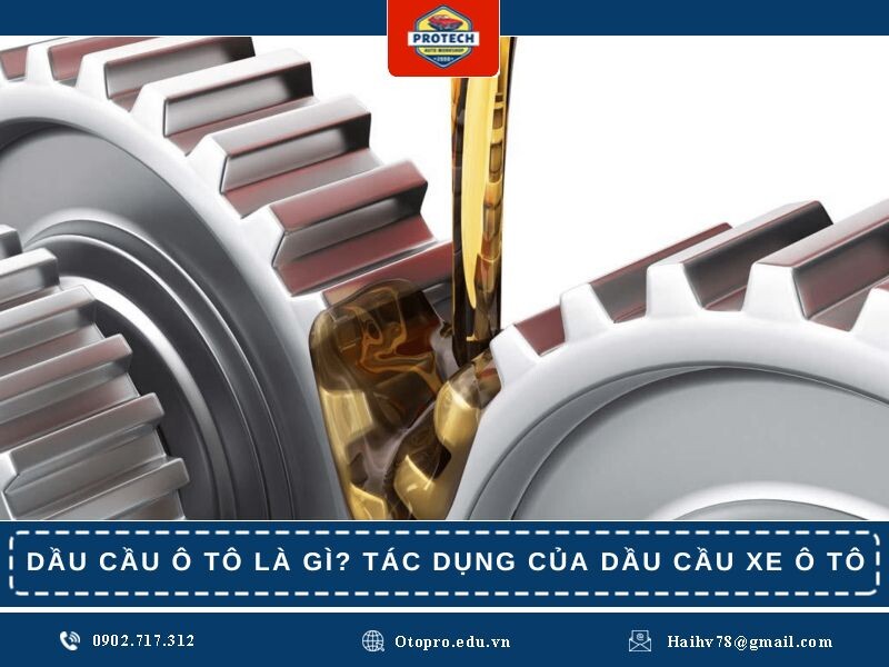 Dầu cầu ô tô là gì? Tác dụng quan trọng của dầu cầu xe ô tô