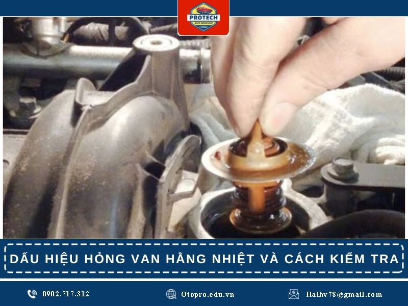 Dấu hiệu hỏng van hằng nhiệt và cách kiểm tra