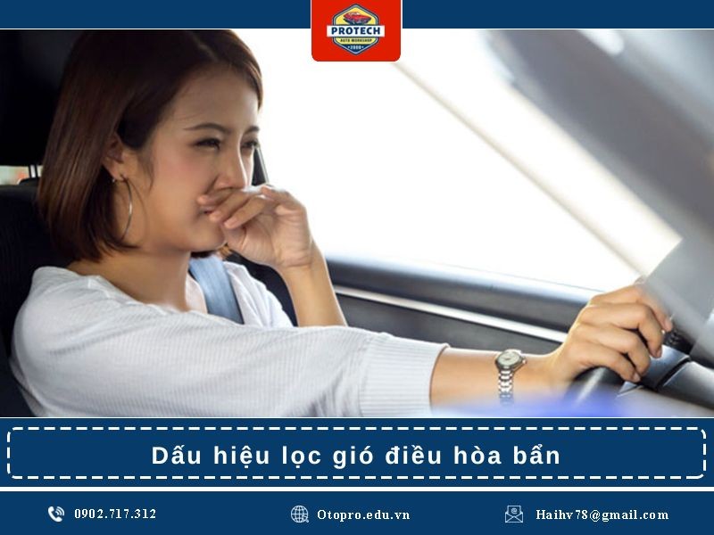 Dấu hiệu lọc gió điều hòa bẩn
