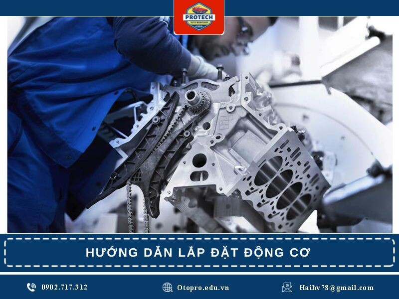 Hướng dẫn lắp đặt động cơ