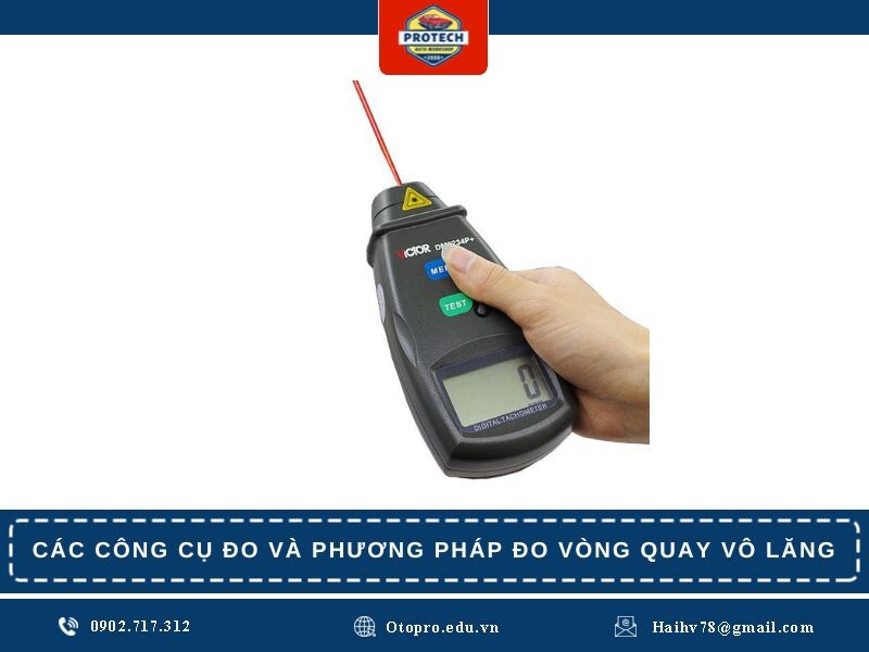 Các công cụ đo và phương pháp đo vòng quay vô lăng