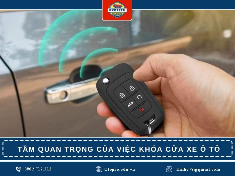 Tầm quan trọng của việc khóa cửa xe ô tô