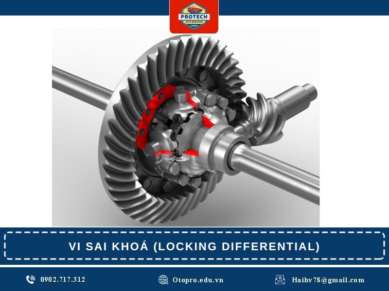 Vi sai khoá (Locking Differential)
