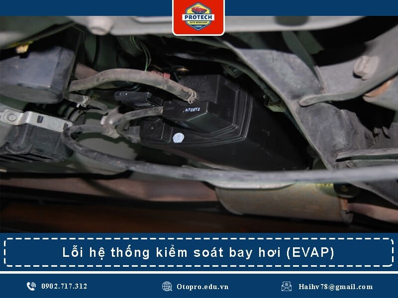 Lỗi hệ thống kiểm soát bay hơi (EVAP)