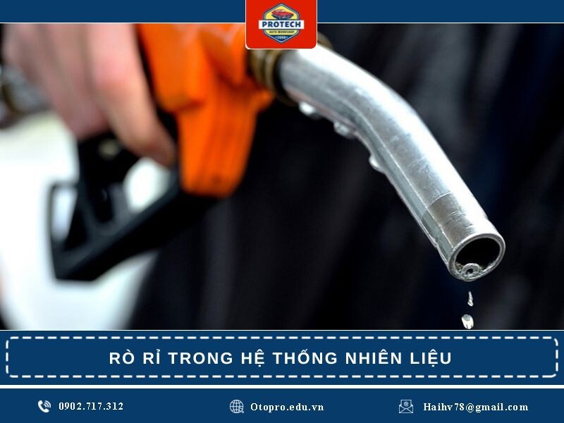 Rò rỉ trong hệ thống nhiên liệu
