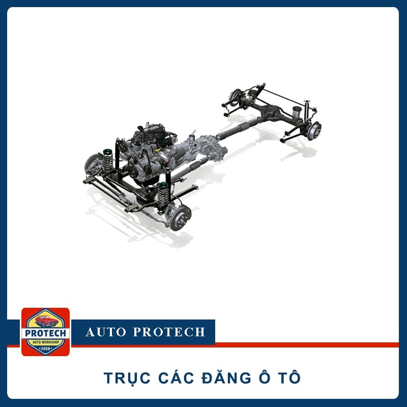 Trục các đăng ô tô là gì? Cấu tạo, phân loại và nguyên lý