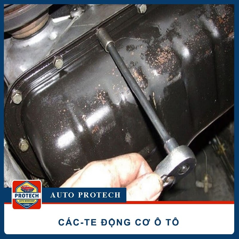 Các-te động cơ là gì? Cấu tạo, chức năng và các hư hỏng