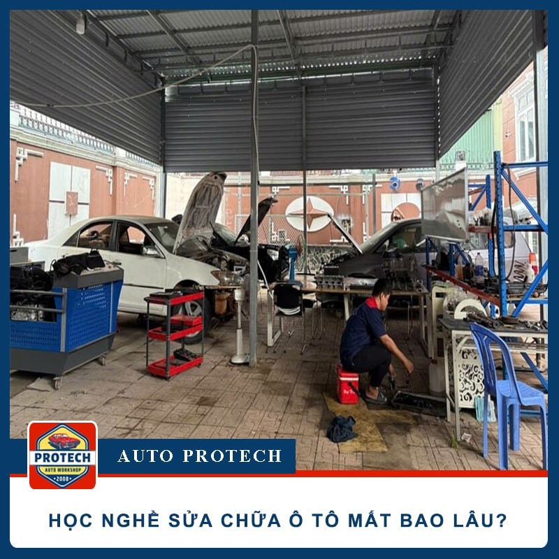 Học nghề sửa chữa ô tô mất bao lâu? Nên chọn học ở đâu?