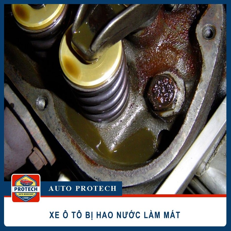 Nguyên nhân xe bị hao nước làm mát và cách xử lý Hiệu Quả