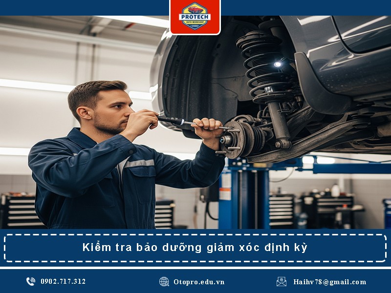 Kiểm tra bảo dưỡng giảm xóc định kỳ