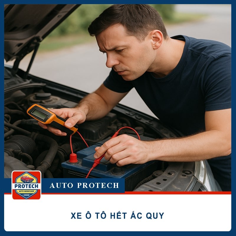 Dấu hiệu nhận biết xe ô tô hết ắc quy và cách khắc phục hiệu quả