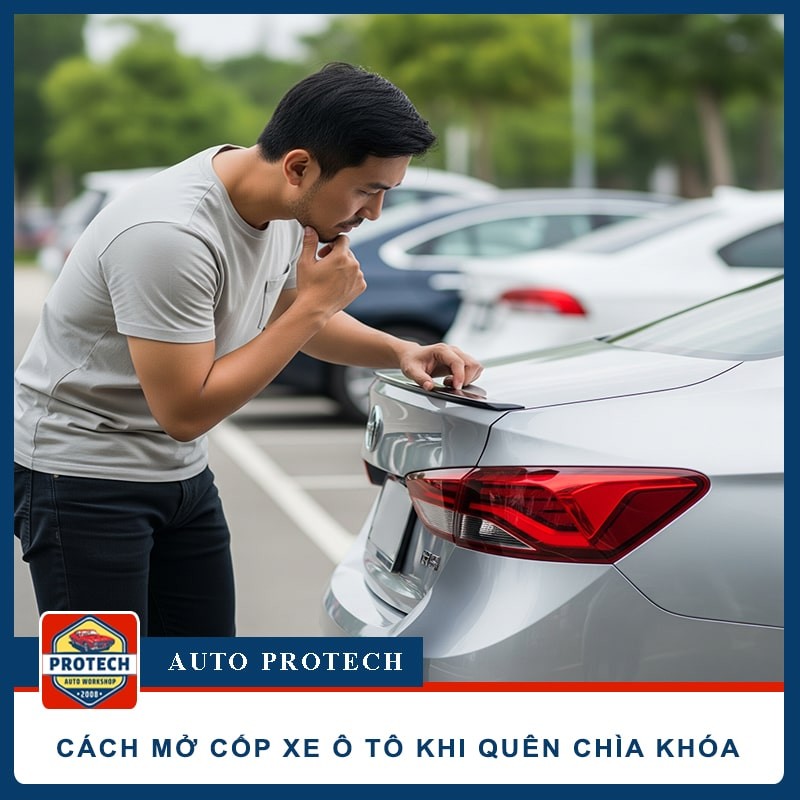 7+ Cách mở cốp xe ô tô khi quên chìa khóa HIỆU QUẢ
