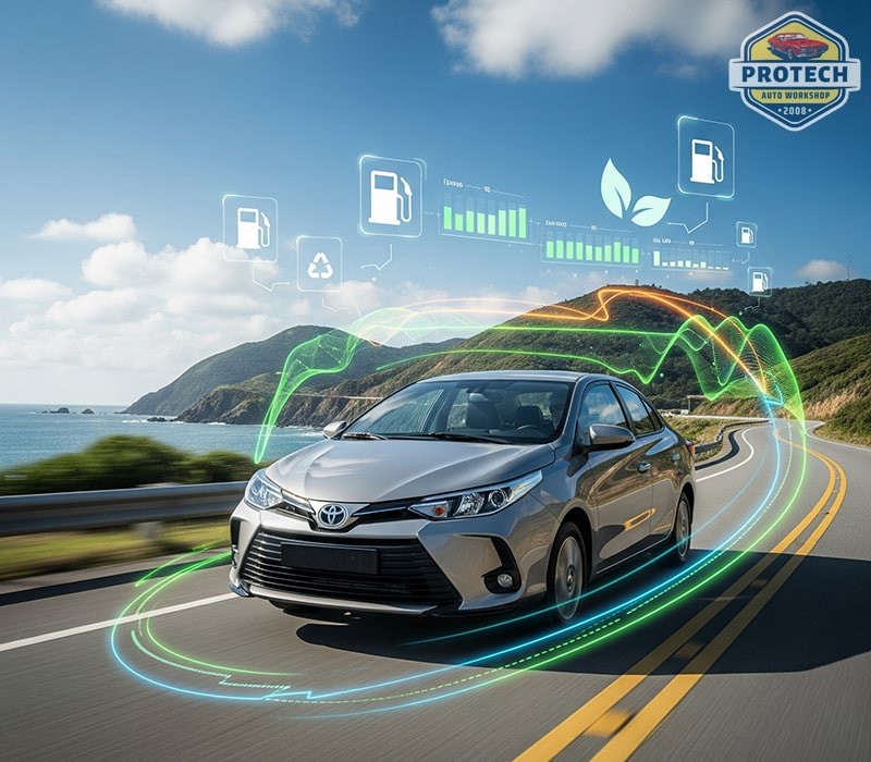 Mức tiêu hao nhiên liệu của xe Vios