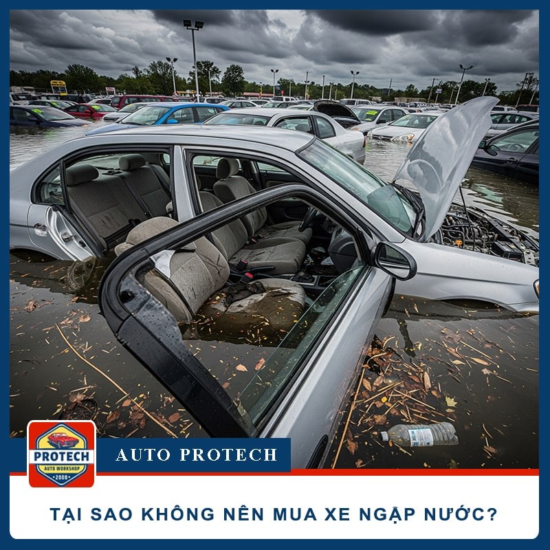 [GIẢI ĐÁP] Tại sao không nên mua xe ngập nước?