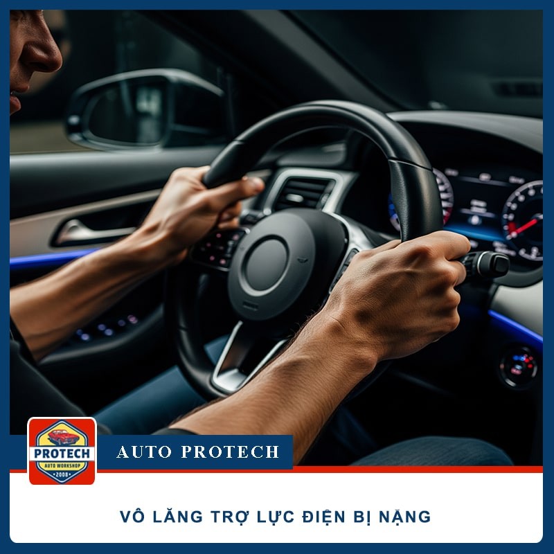 Nguyên nhân vô lăng trợ lực điện bị nặng & Cách xử lý