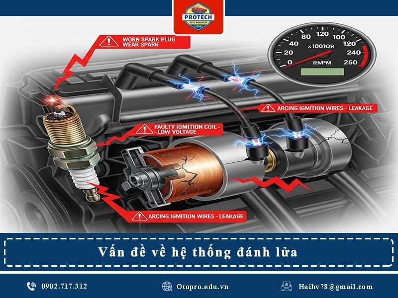 Vấn đề về hệ thống đánh lửa