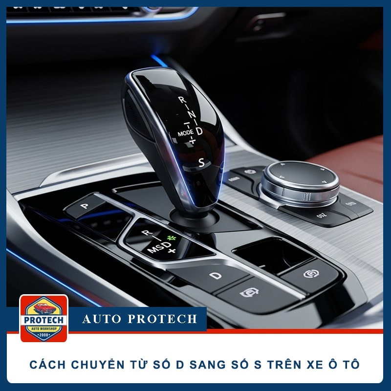 Hướng dẫn cách chuyển từ số D sang số S cho lái mới
