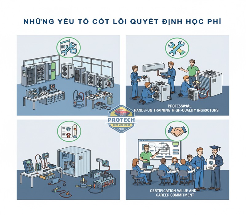 Những yếu tố cốt lõi quyết định học phí bạn cần biết