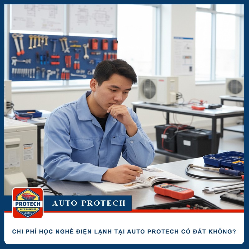Chi phí học nghề điện lạnh tại Auto Protech có đắt không?