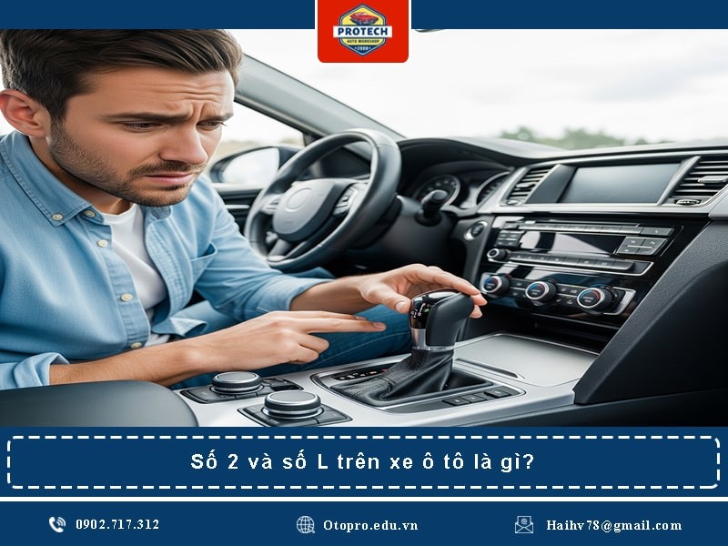 Số 2 và số L trên xe ô tô là gì?