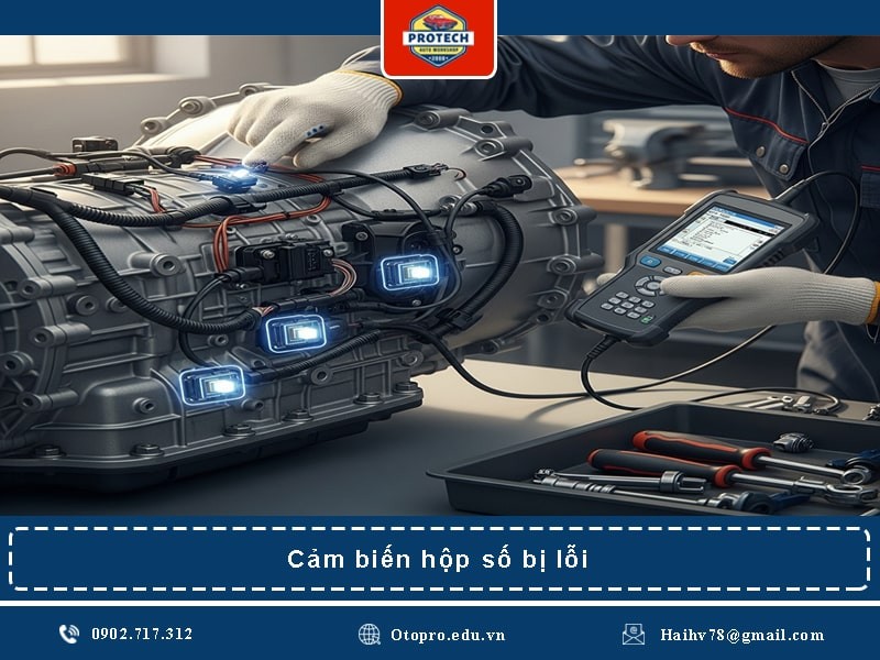 Cảm biến hộp số bị lỗi