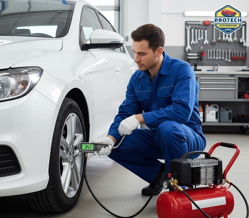 Kiểm tra và duy trì áp suất lốp đúng chuẩn