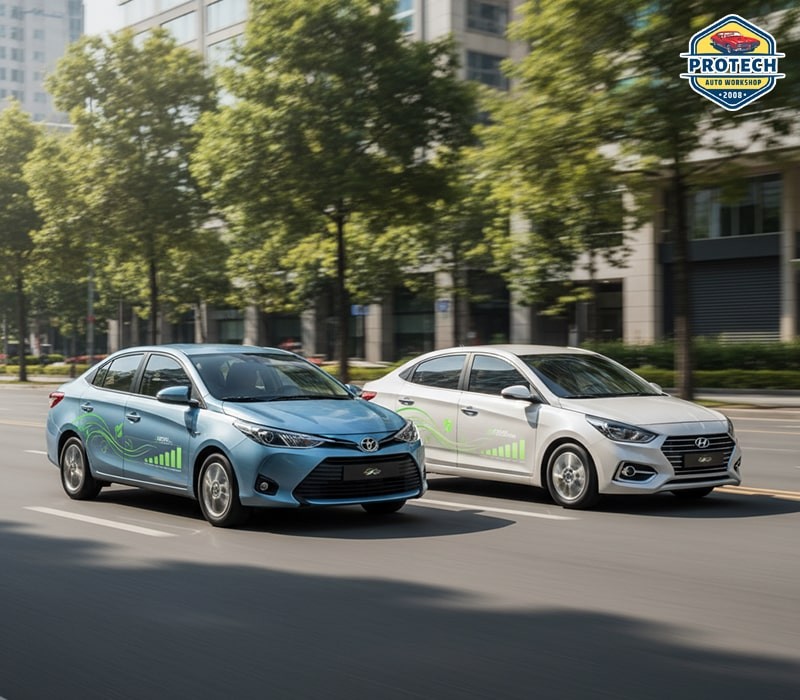 Xe sedan (4–5 chỗ): Hiệu quả và tiết kiệm nhiên liệu cao