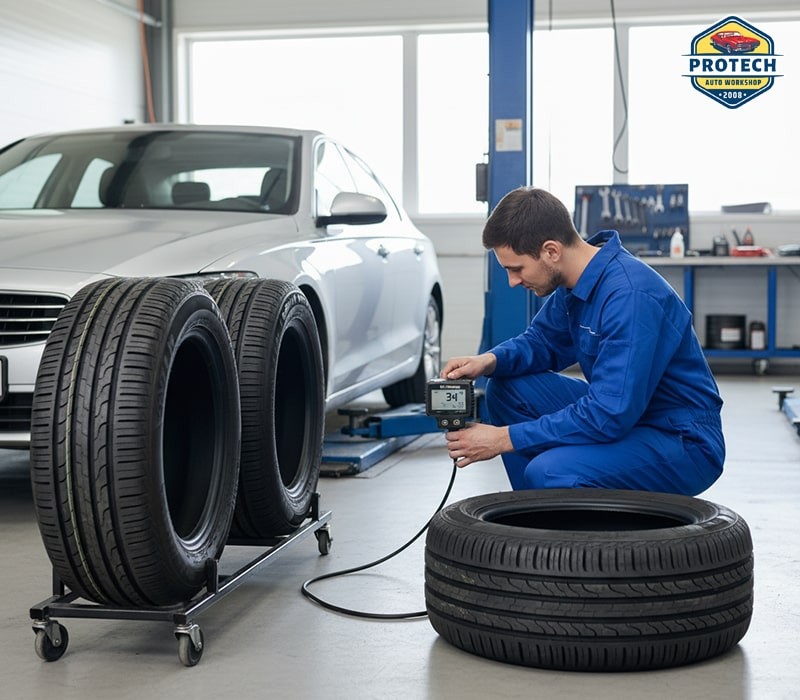 Duy trì áp suất lốp đúng theo khuyến nghị của nhà sản xuất