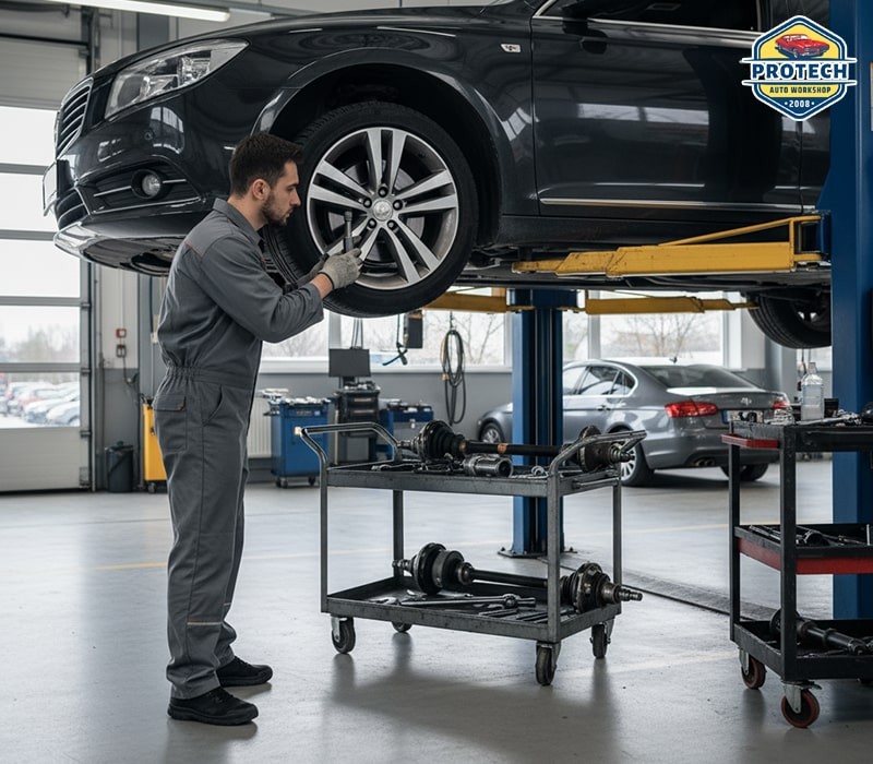 Quy trình sửa chữa tại garage chuyên nghiệp